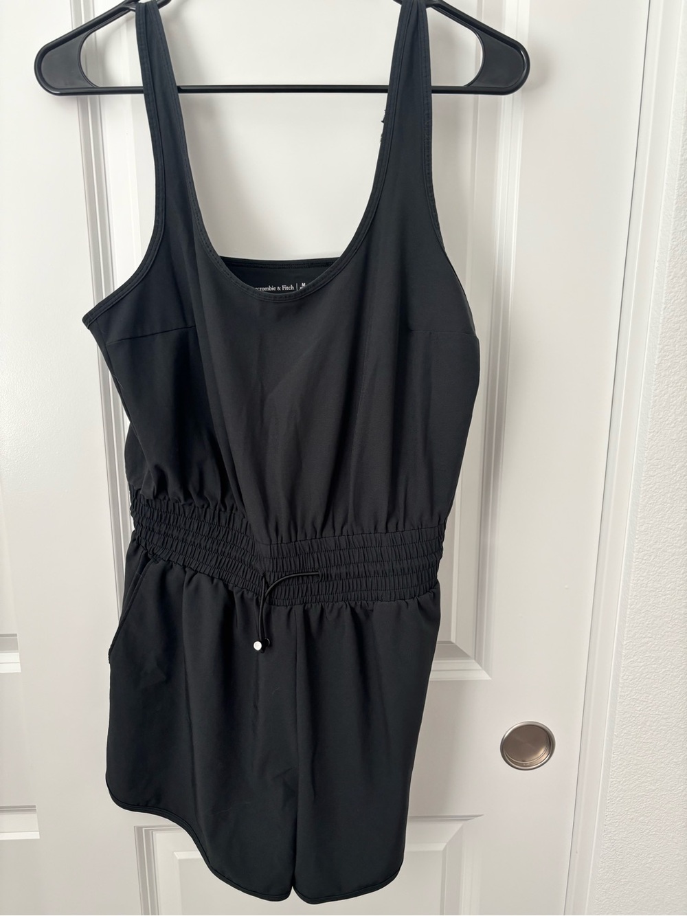 Abercrombie & Fitch Black Tank Romper